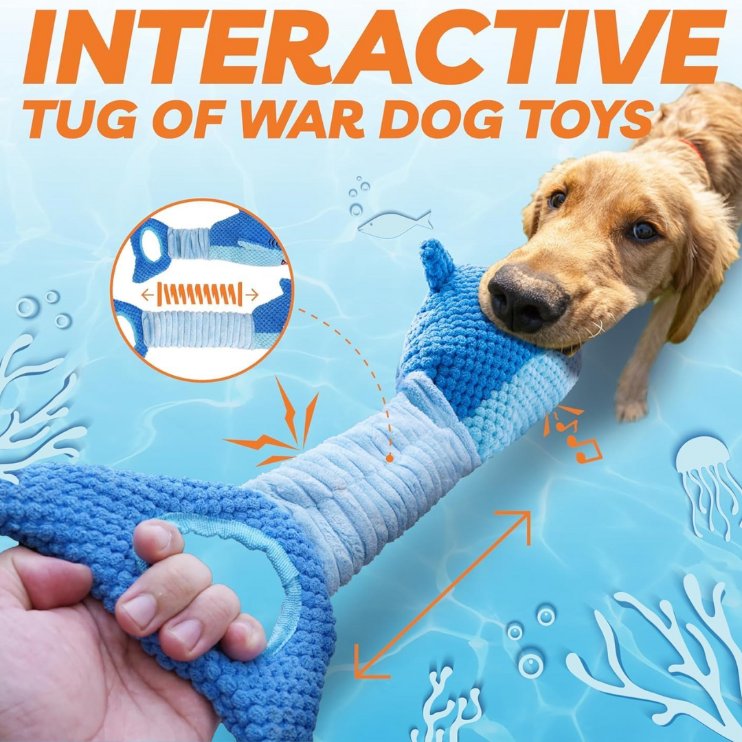 Tough Squeaky Chew Toy for Dogs