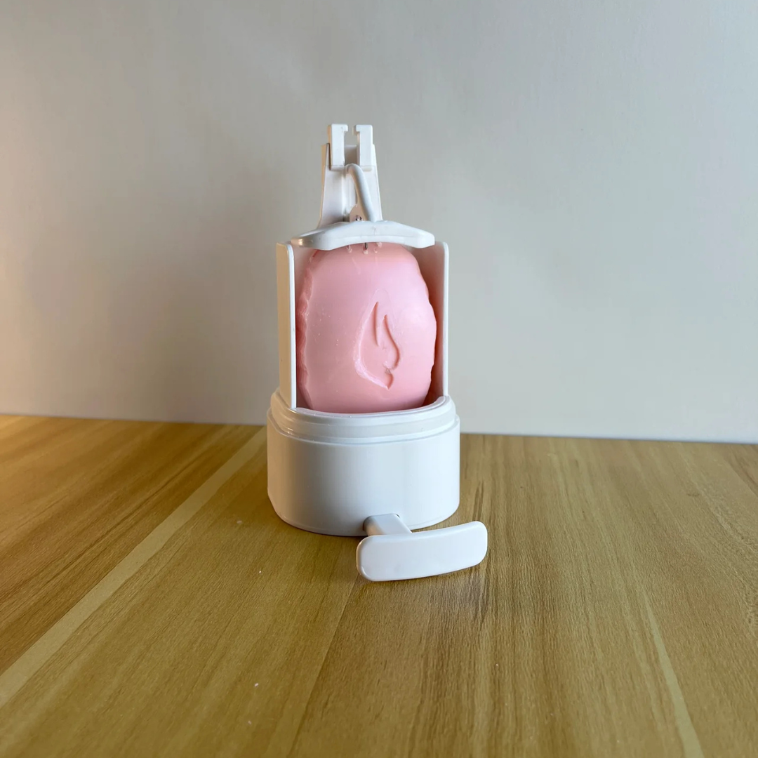 Wall-Mounted Soap Dispenser for Bar Soap