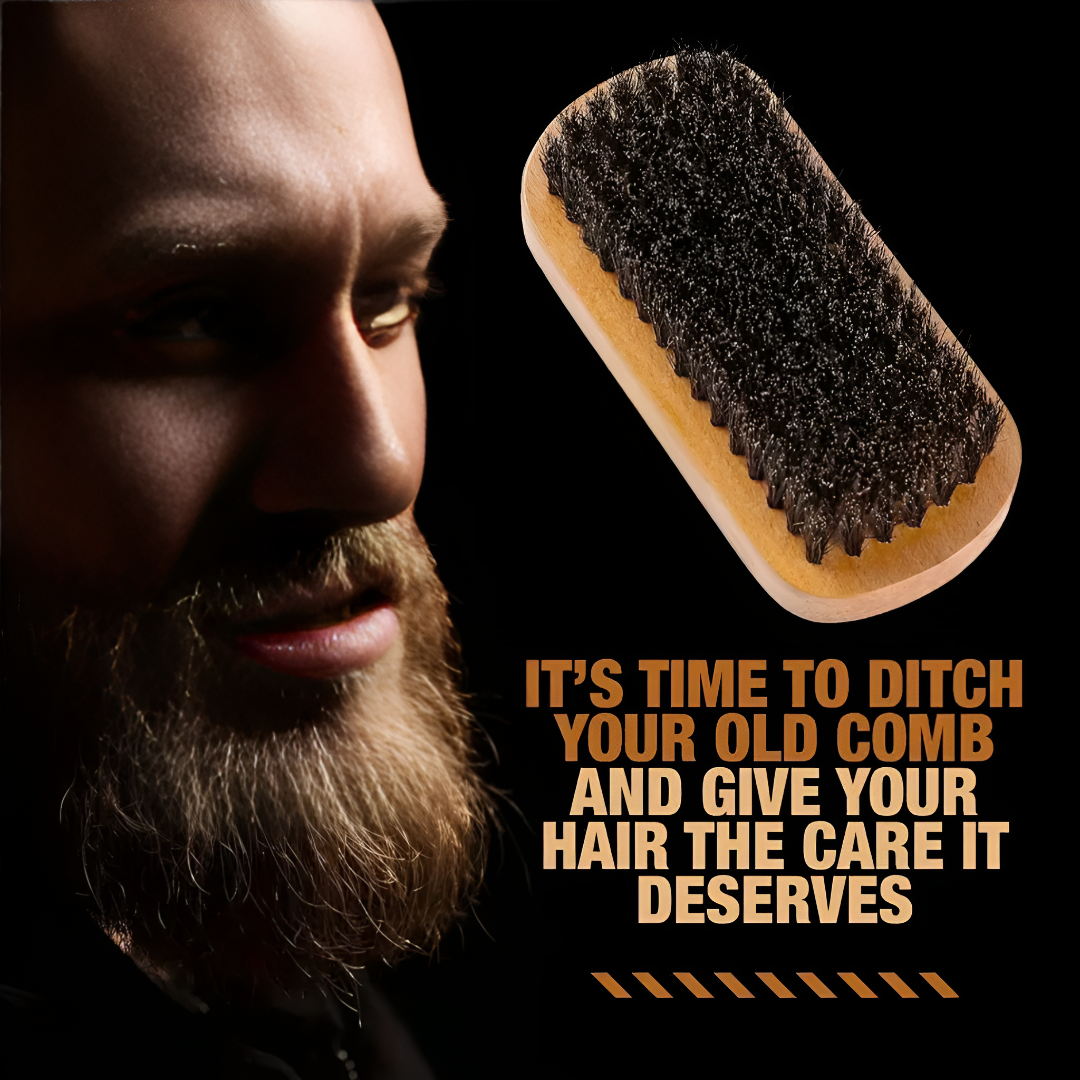 Beard Grooming Kit with Wooden Comb