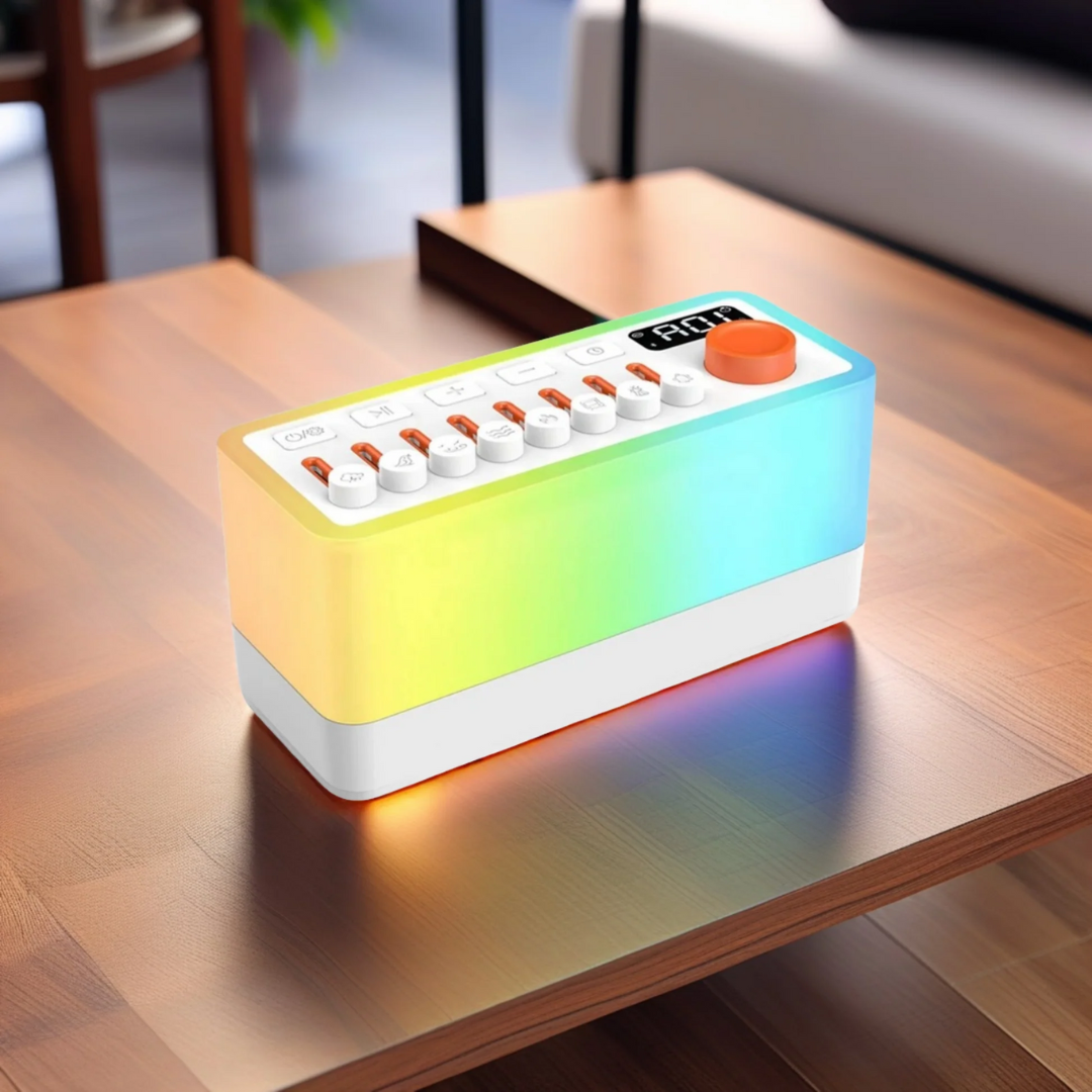 White Noise Sound Box with Night Light