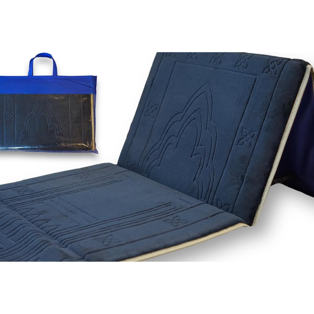 Islam Foldable Prayer Mat with Backrest