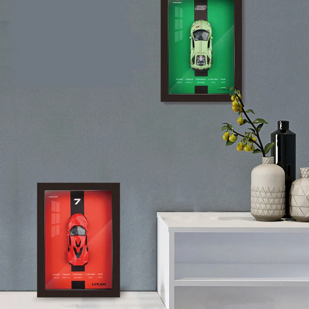 Diecast Car Wall Art Frame