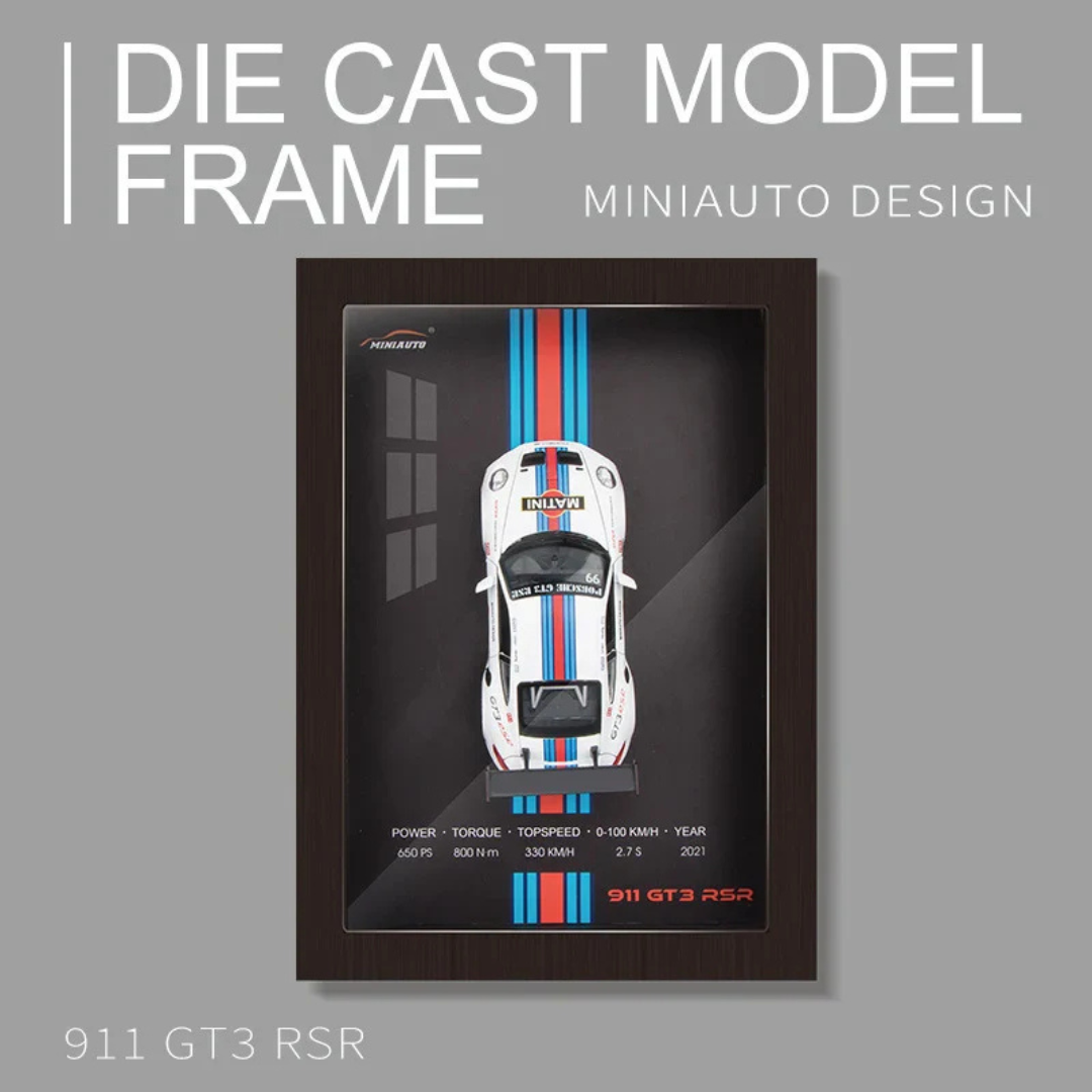 Diecast Car Wall Art Frame