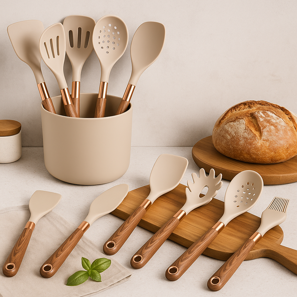 Utensils for Nonstick Cookware – 10 Piece Set