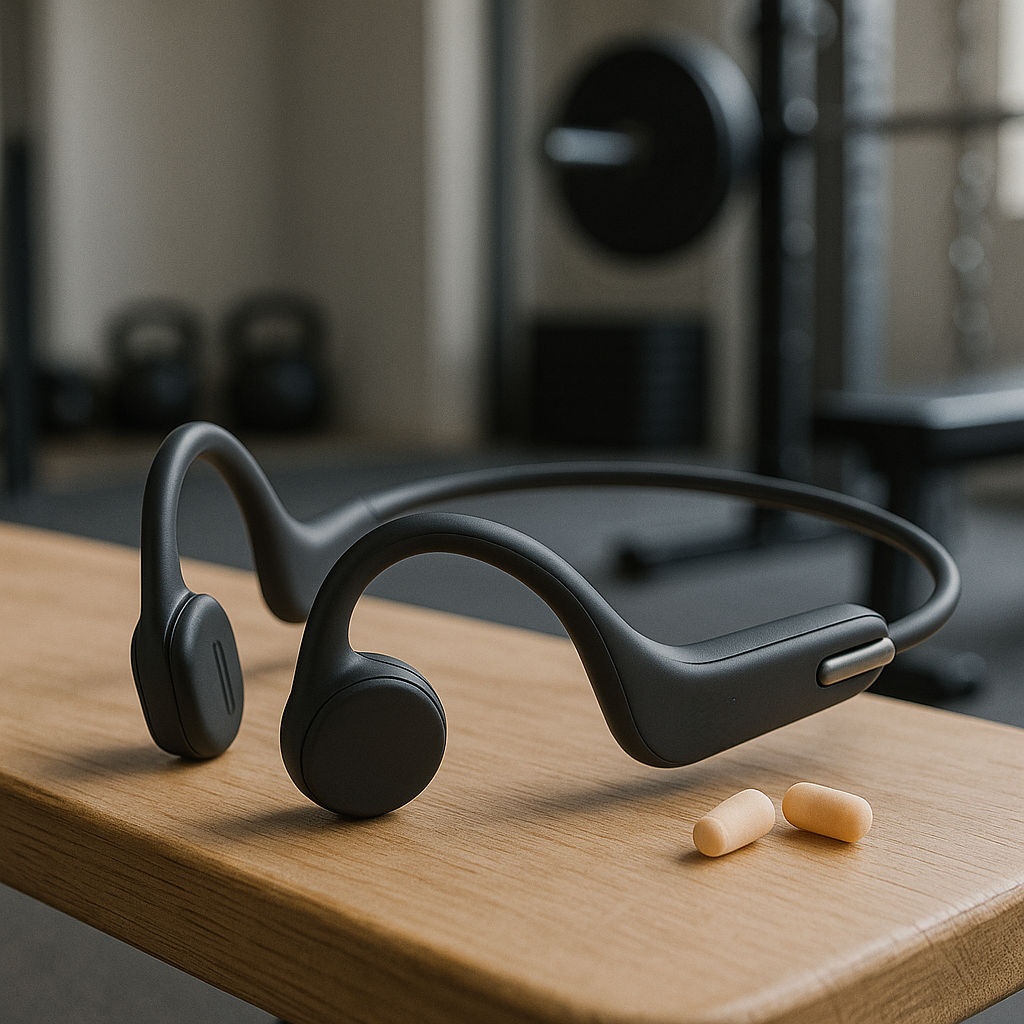Bone Conduction Headphones - Wireless Open-Ear Sport Earphones