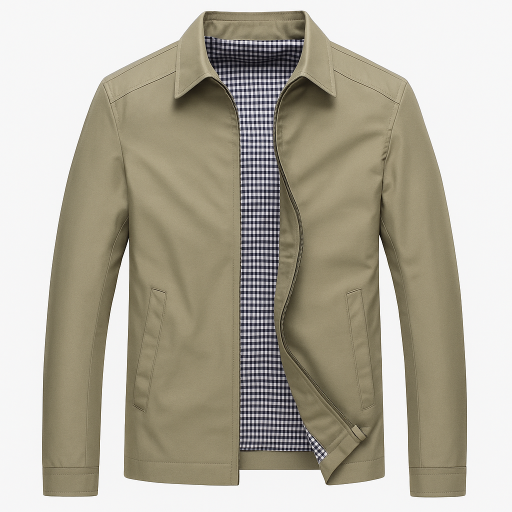 Casual Full Zip Jacket For Men