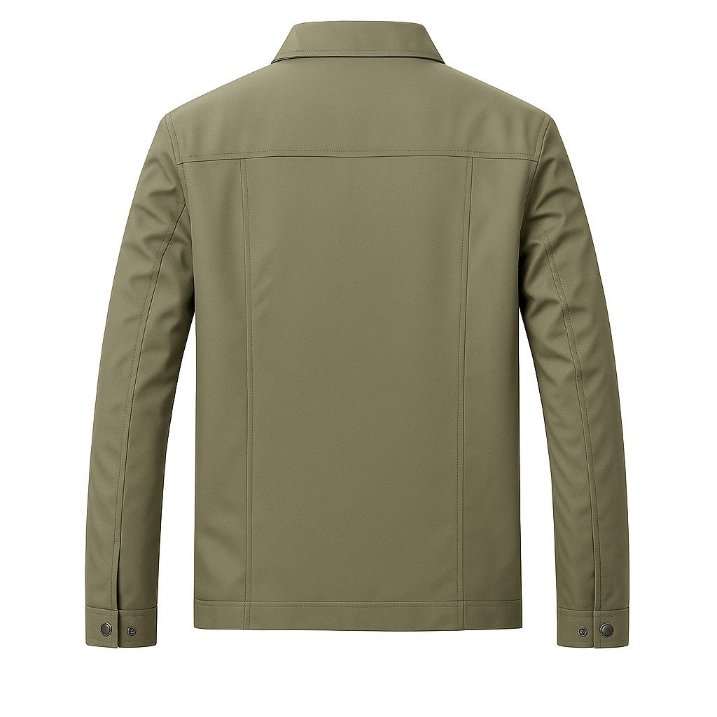 Casual Full Zip Jacket For Men