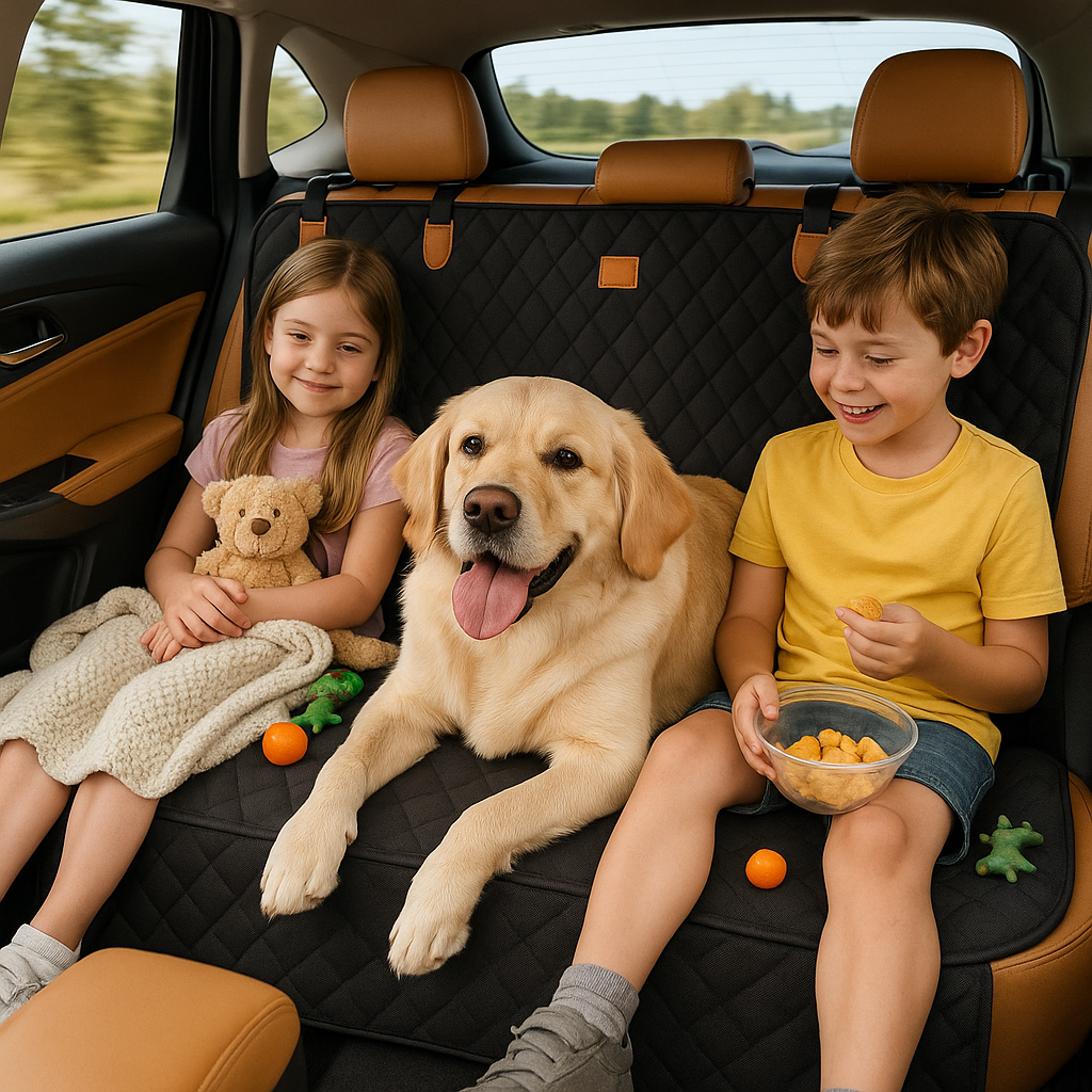 Dog Car Seat Extender - Backseat Gap Filler