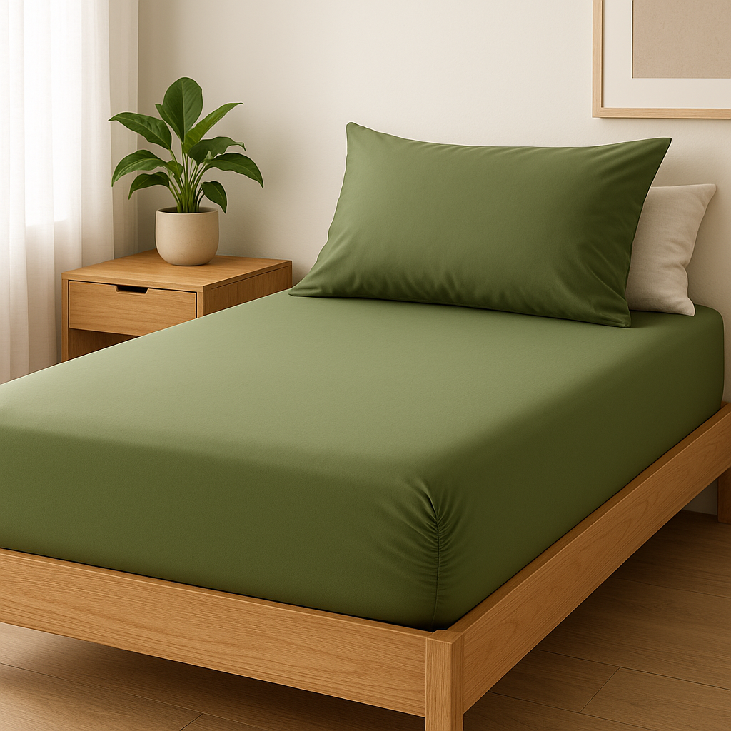 Cooling Fitted Sheet – Silky Deep Pocket Mattress Cover