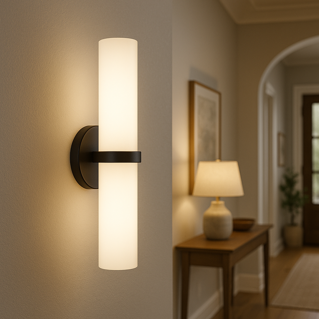 Modern Black Wall Sconce - Indoor Lighting Fixture
