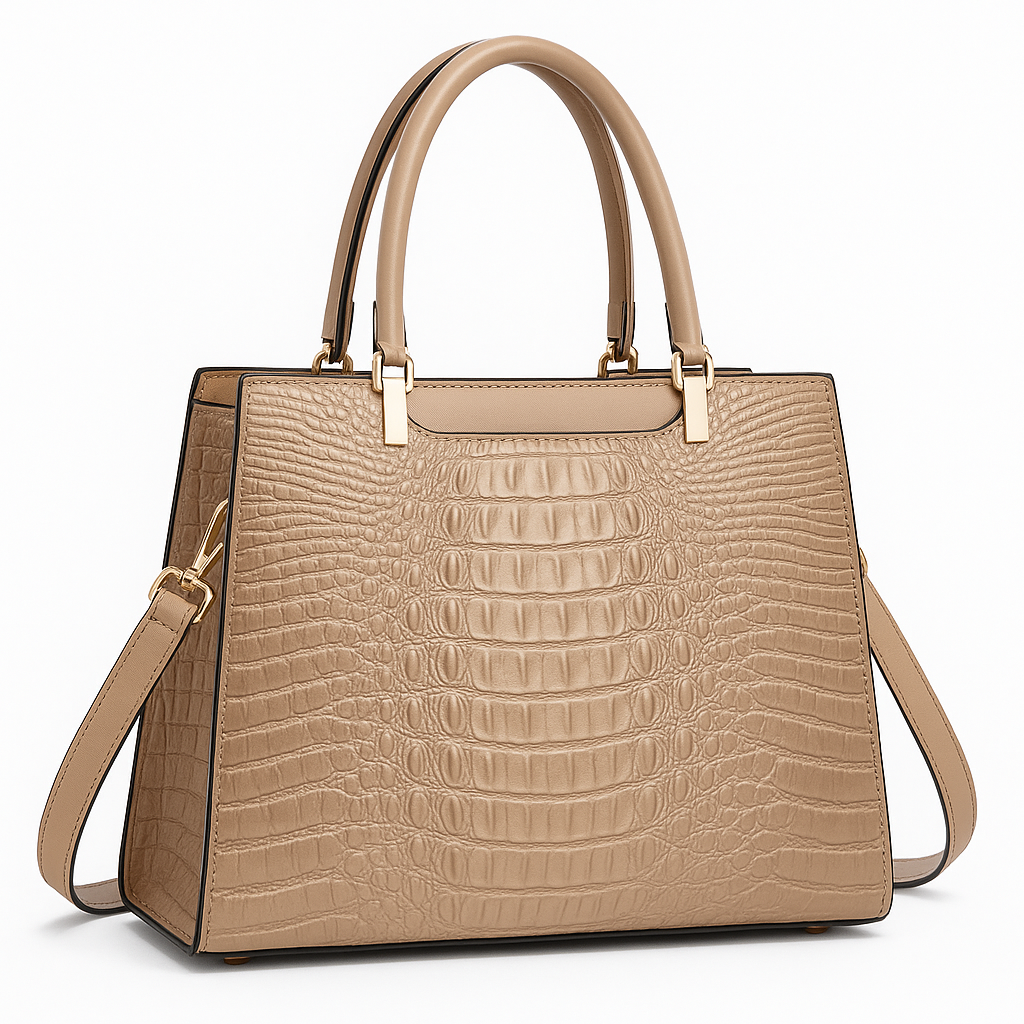Crocodile Pattern Tote Bag for Women