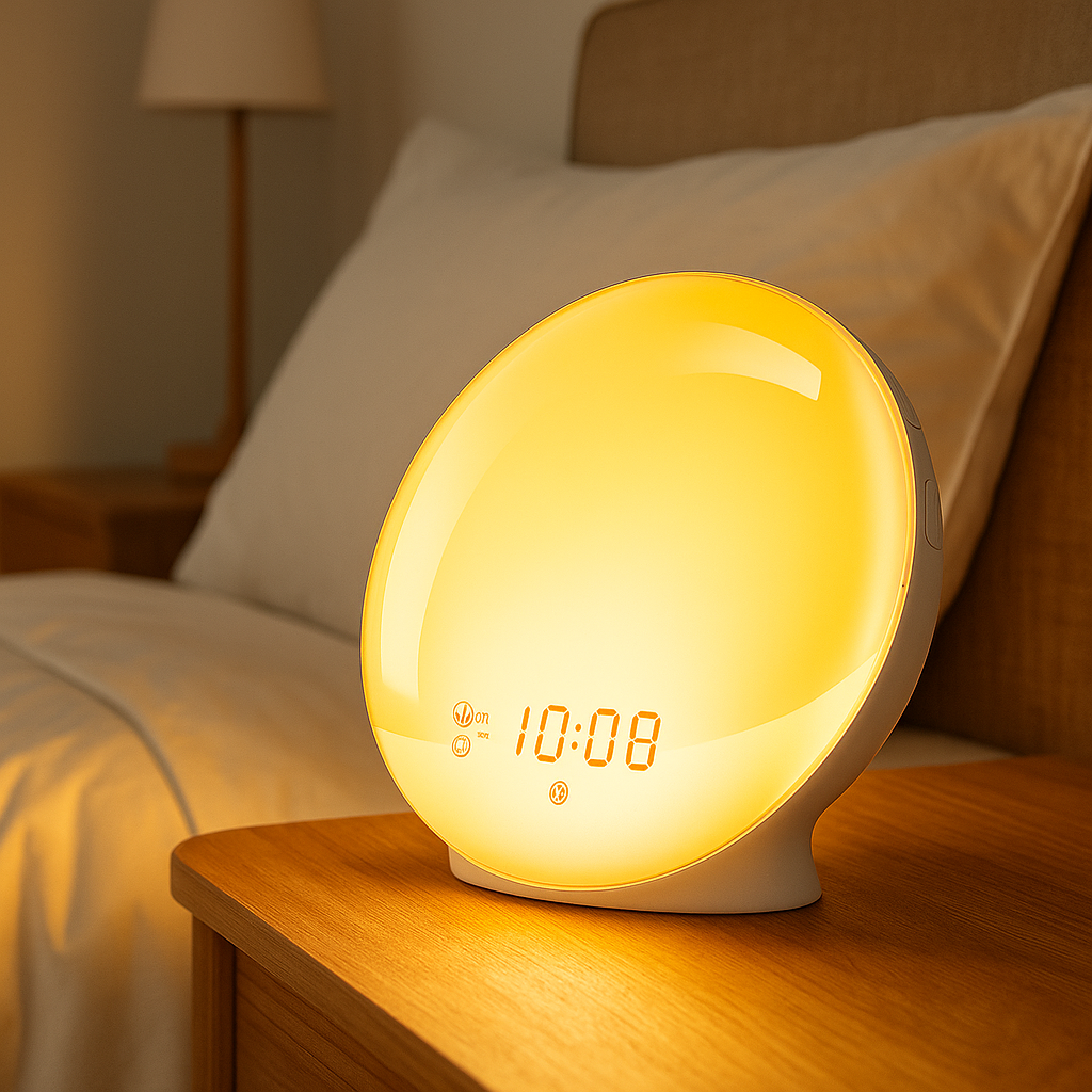 Digital Alarm Clock – Sunrise Simulation Wake-Up Light
