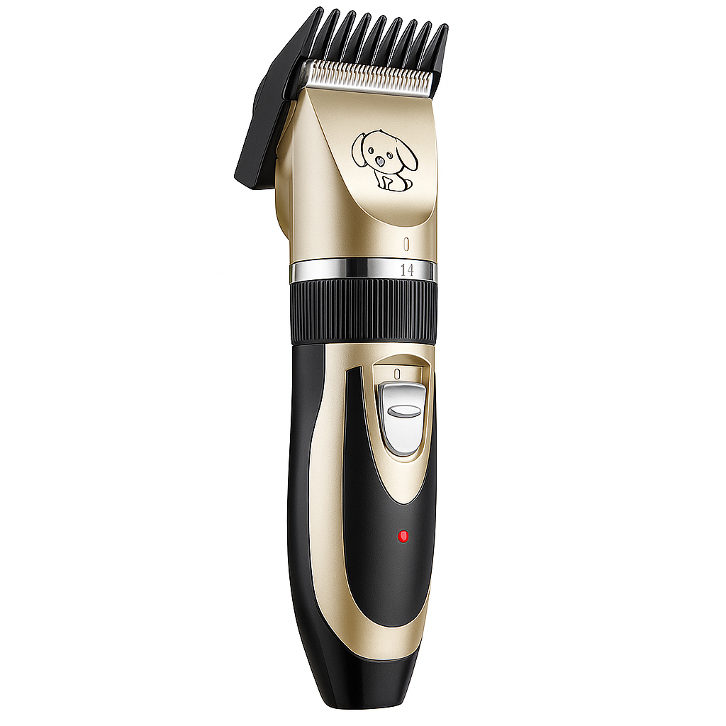 Dog Hair Trimmer – Quiet Clipper Set for Grooming