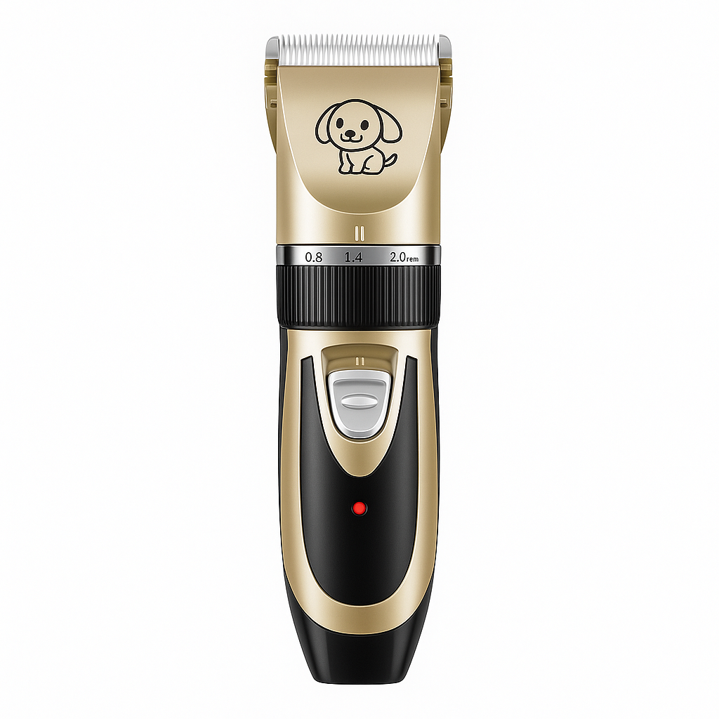 Dog Hair Trimmer – Quiet Clipper Set for Grooming