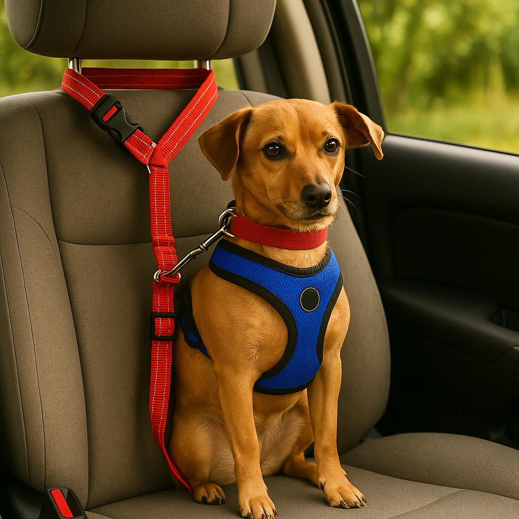 Dog Seat Belt – Car Harness for Travel Safety