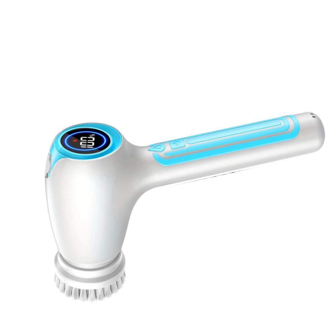 Electric Spin Scrubber - Cordless Rechargeable Household Cleaning Brush