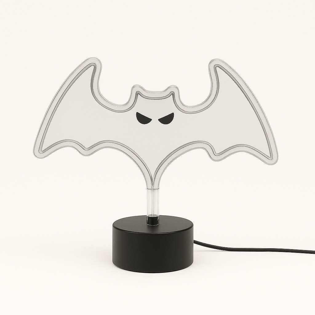 Glowing Neon Sign – Halloween Table Decor Light