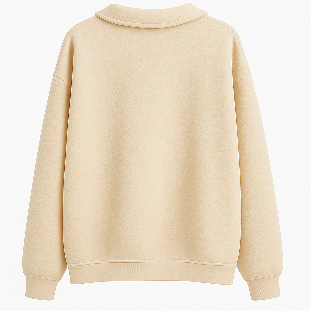 Half-Zip Fleece Sweatshirt Casual Long Sleeve for Women