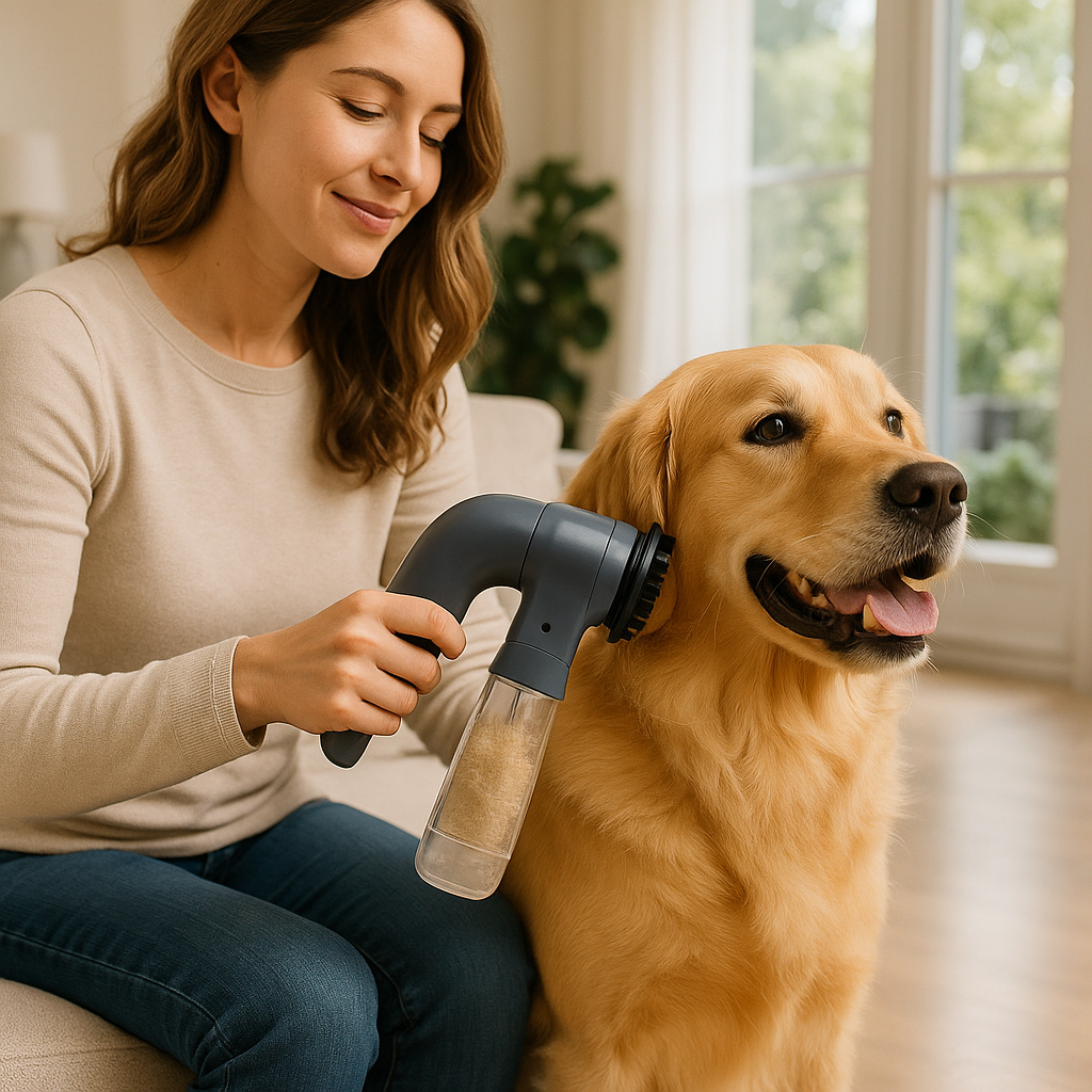 Handheld Pet Vacuum Cleaner for Shedding Hair