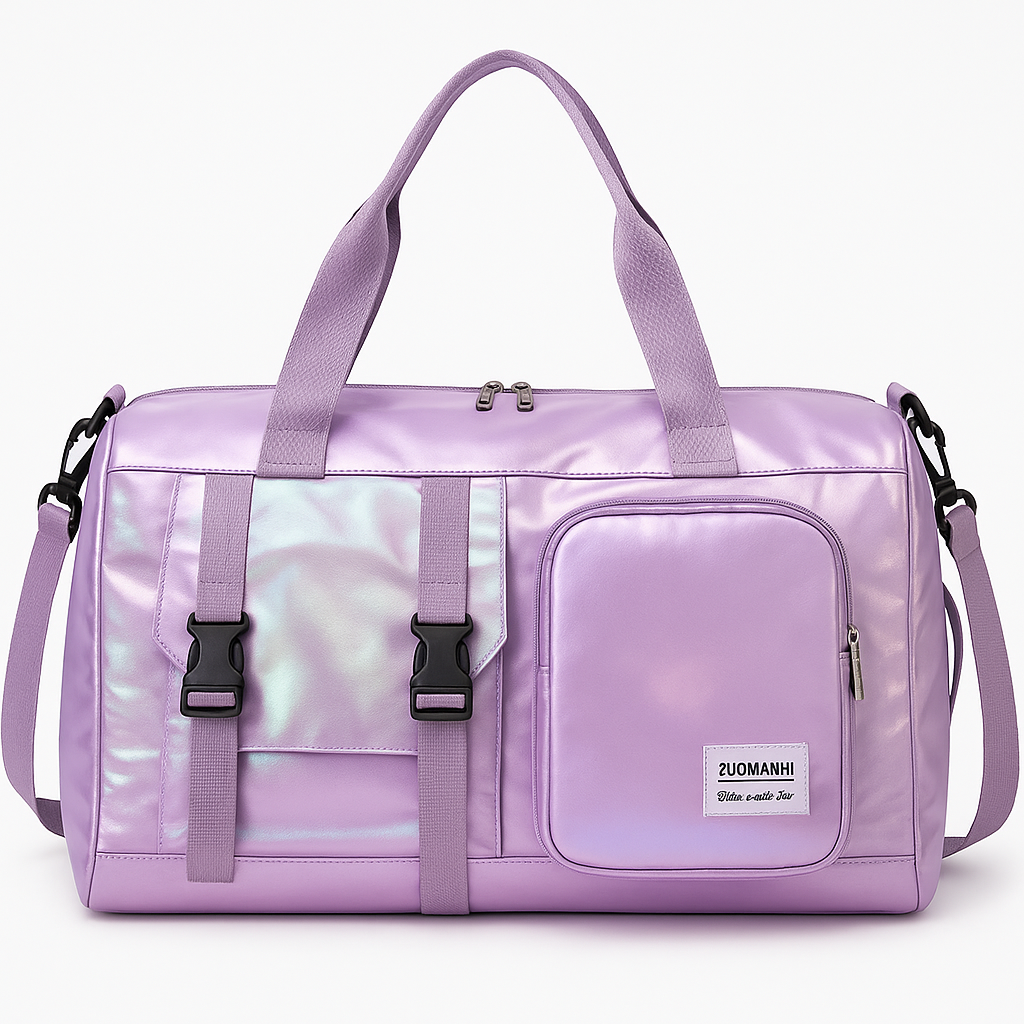Holographic Duffel Bag Carry-On for Women