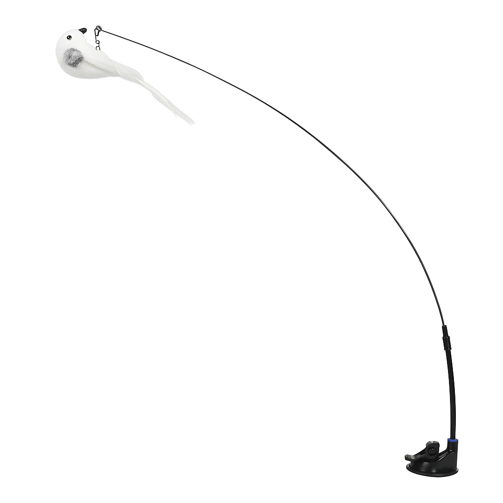 Interactive Cat Toy – Bird Wand