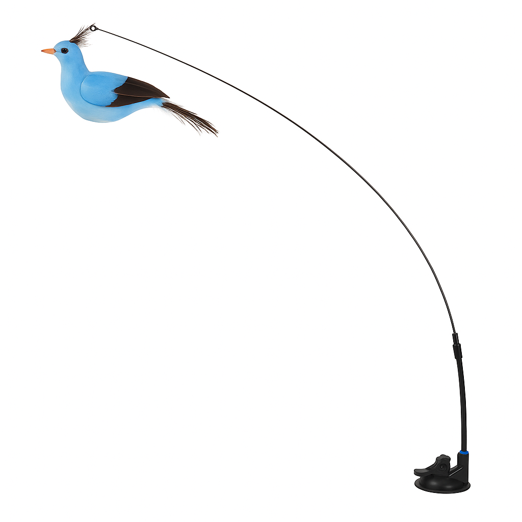 Interactive Cat Toy – Bird Wand