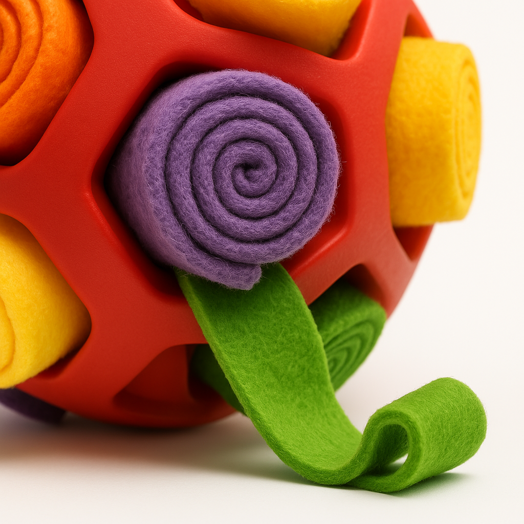 Interactive Dog Toy – Treat Puzzle & Snuffle Ball