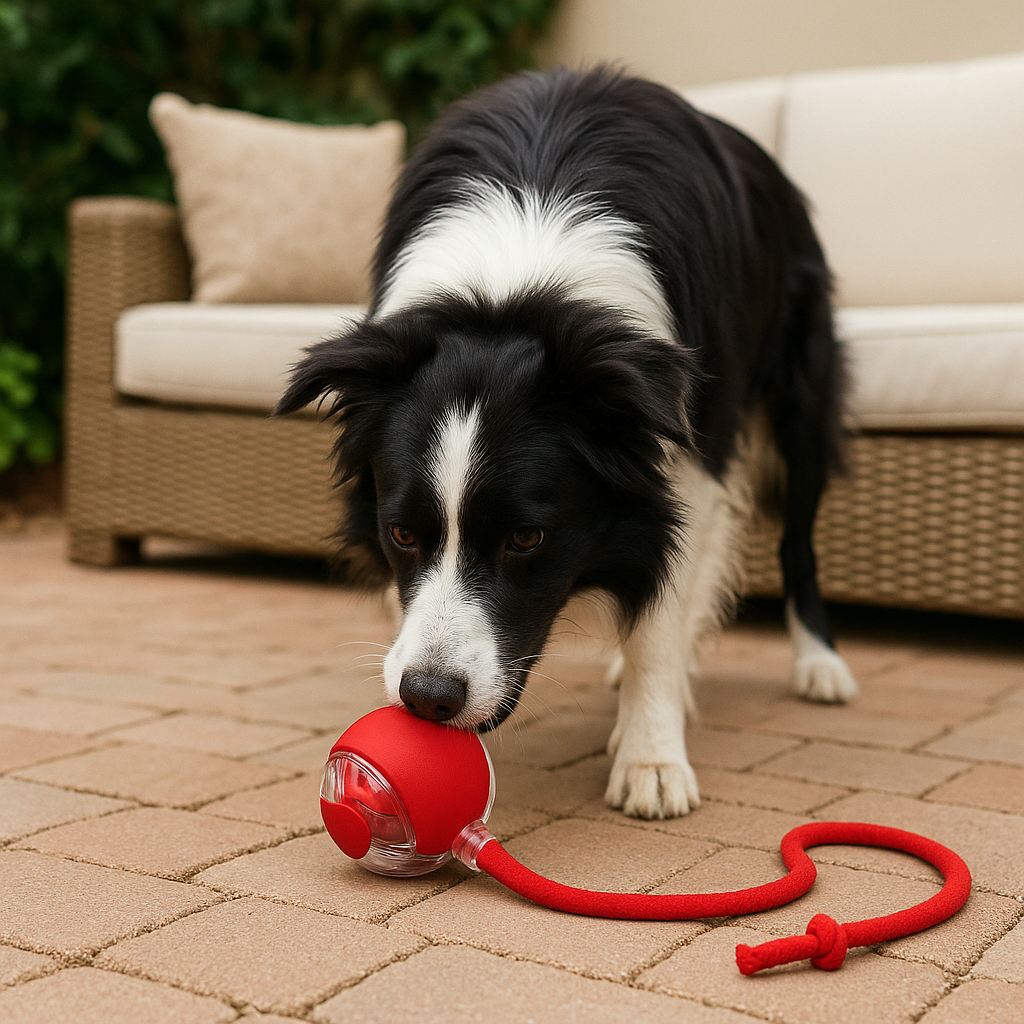 Interactive Rolling Ball Toy for Dogs