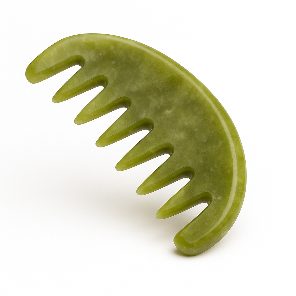 Jade Face Scraper Comb for Facial Massage