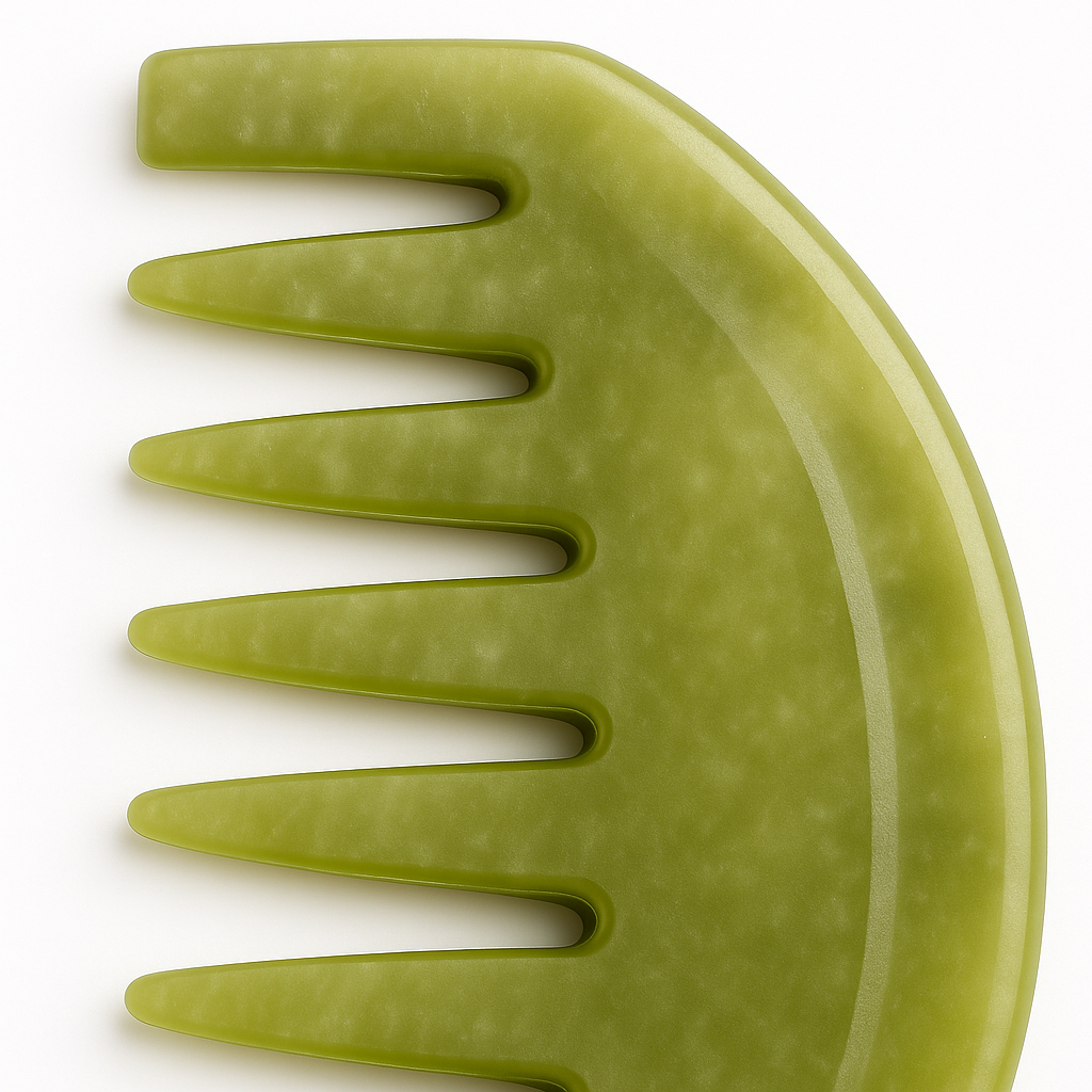 Jade Face Scraper Comb for Facial Massage
