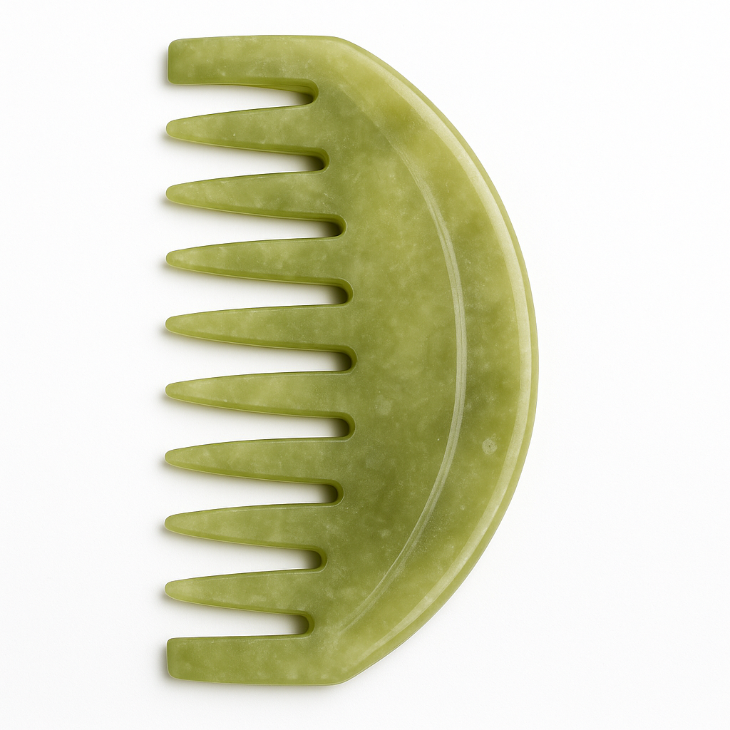 Jade Face Scraper Comb for Facial Massage