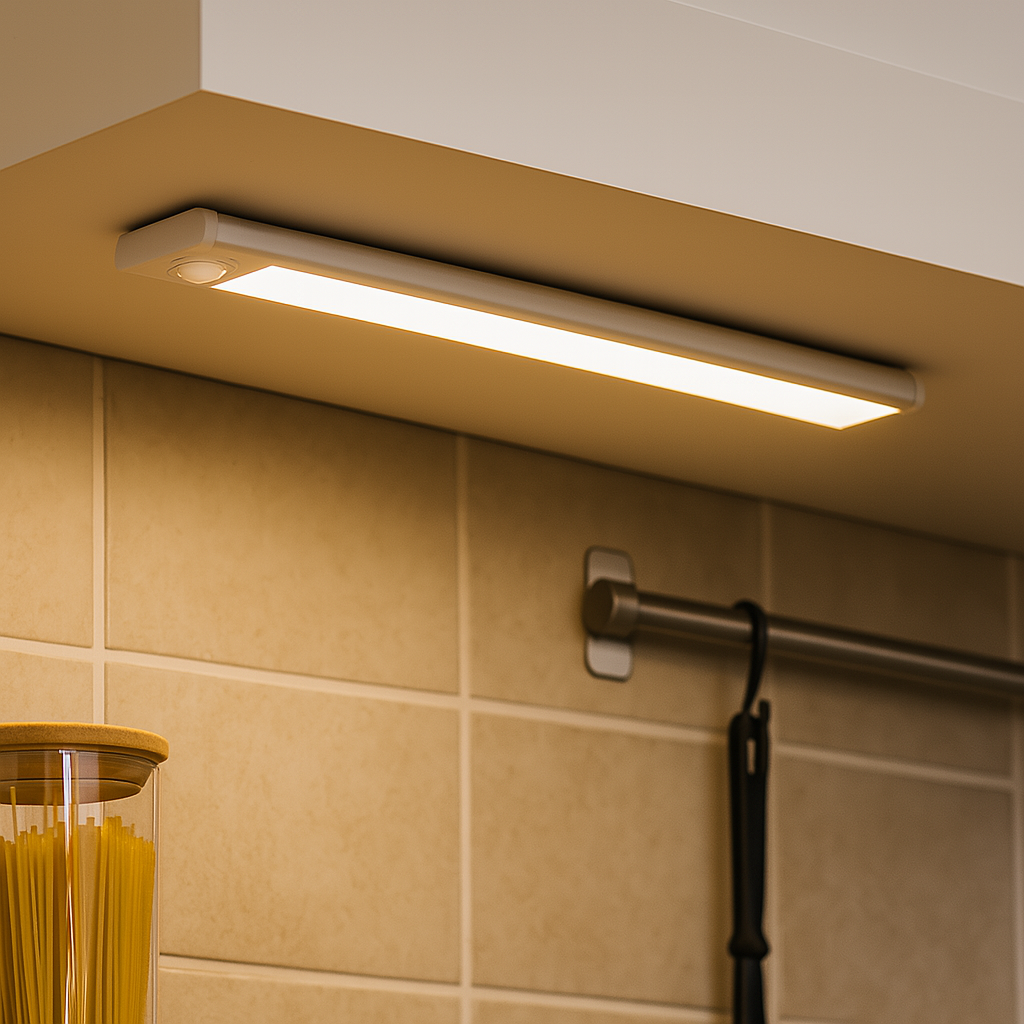LED Closet Light With Motion Sensor -  Rechargeable