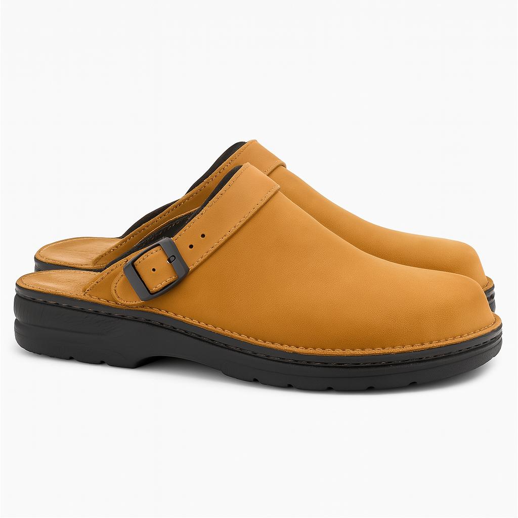 Men’s Closed Toe Casual Slip-On Work Clogs