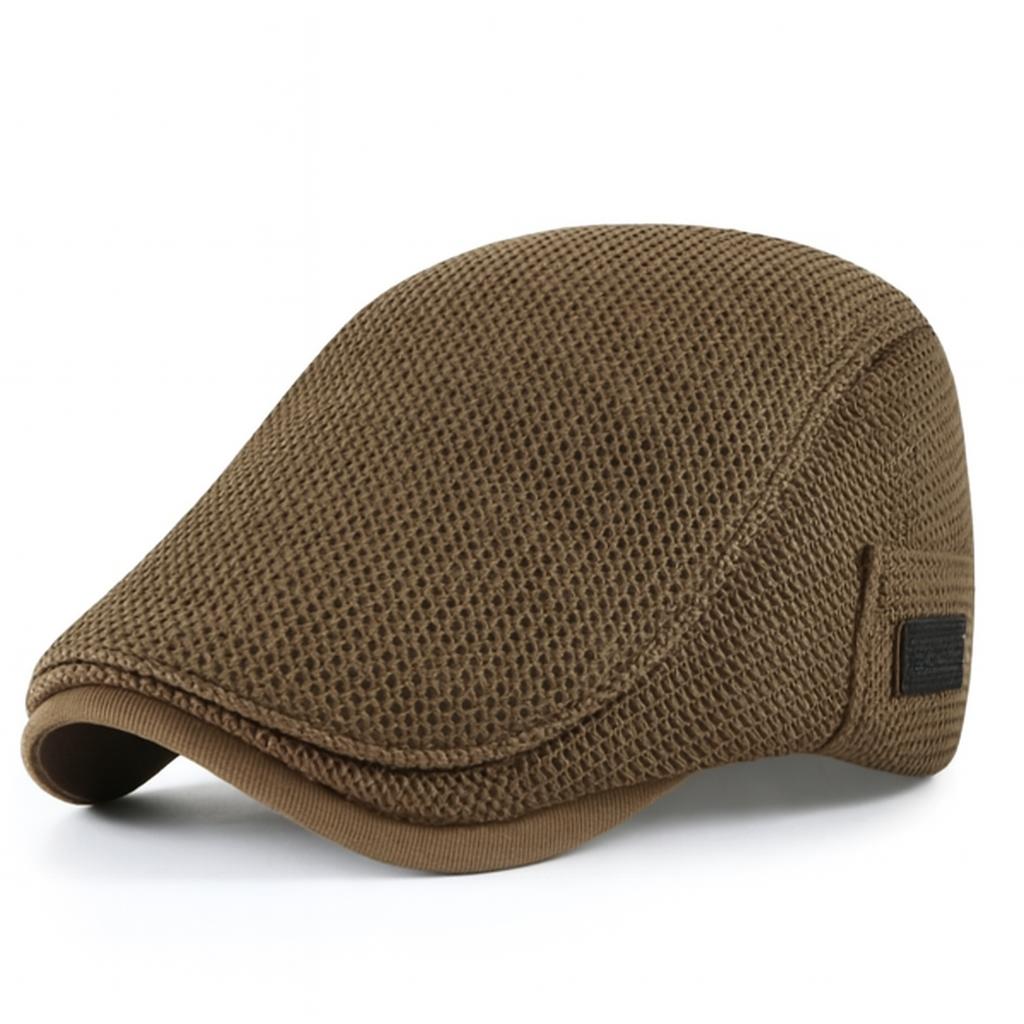 Men’s Mesh Sun Flat Cap For Summer