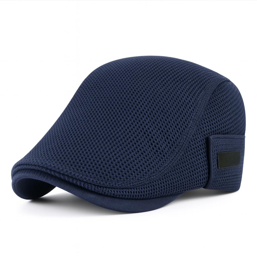 Men’s Mesh Sun Flat Cap For Summer