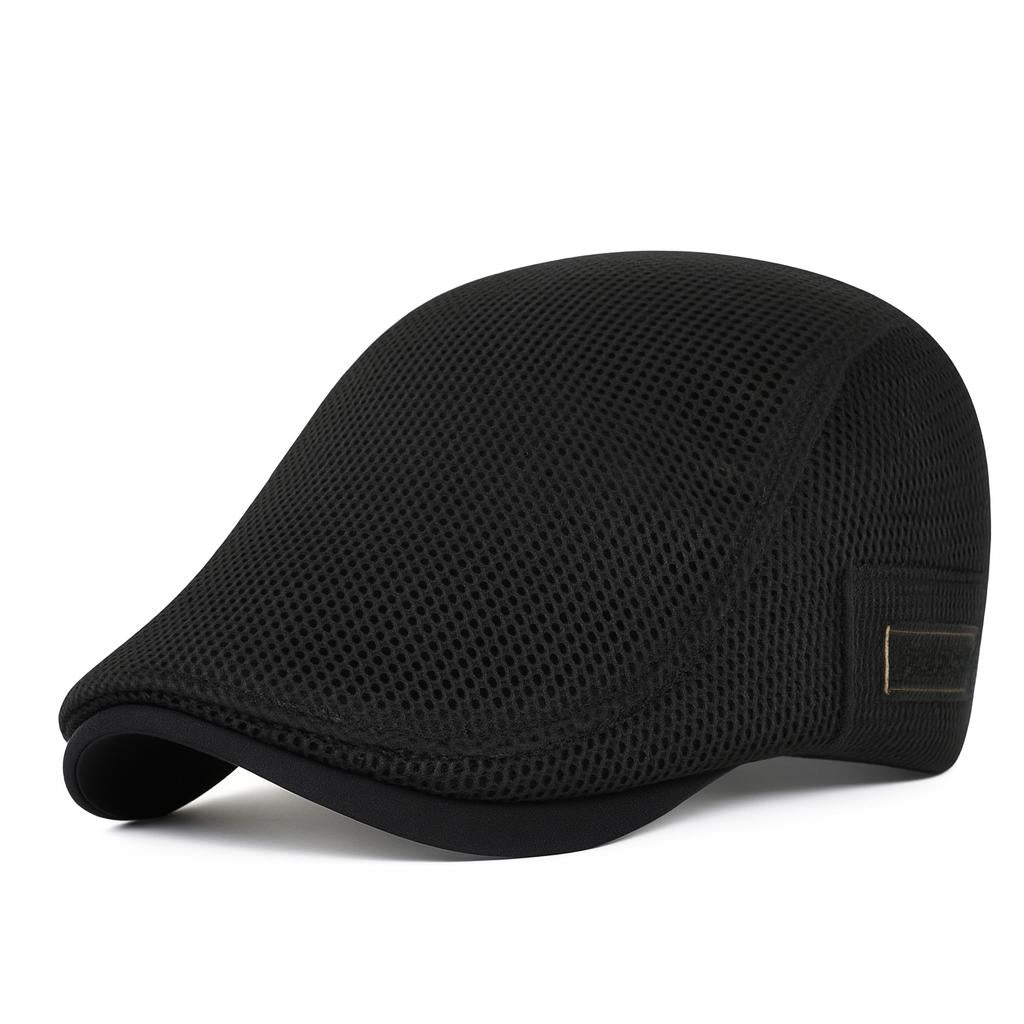 Men’s Mesh Sun Flat Cap For Summer
