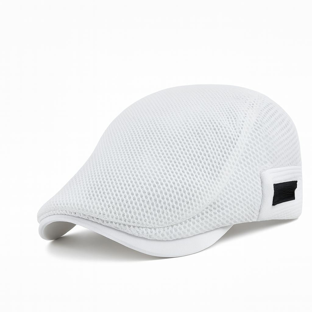 Men’s Mesh Sun Flat Cap For Summer