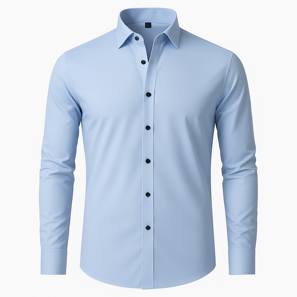 Men's Stretch Dress Shirt Wrinkle-Free Slim Fit