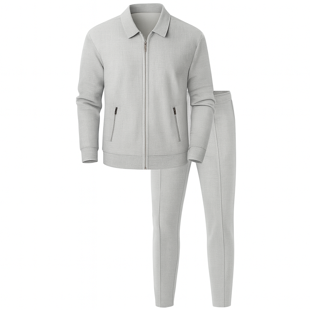Men’s Tracksuit Set – Full-Zip Jacket & Pants