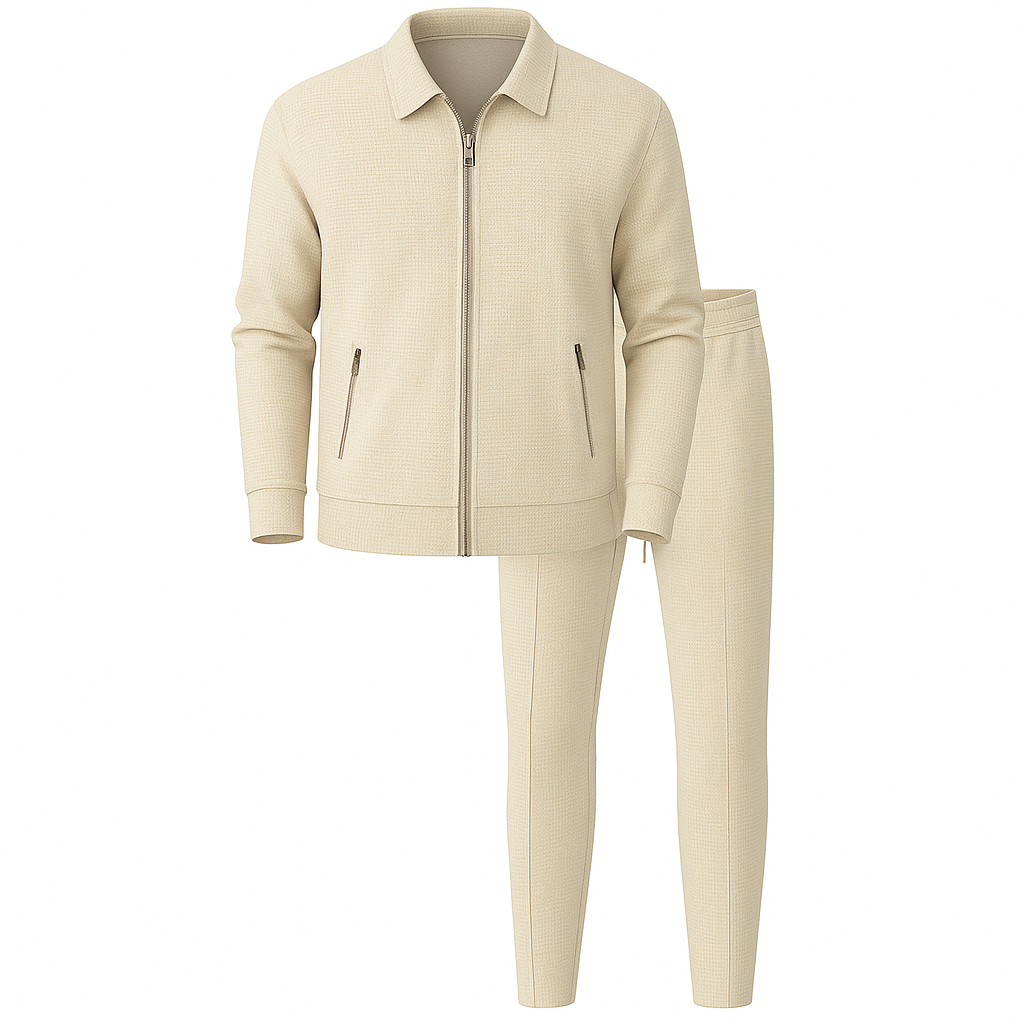 Men’s Tracksuit Set – Full-Zip Jacket & Pants