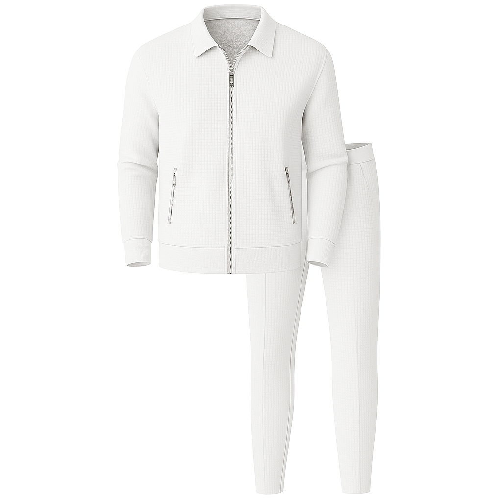 Men’s Tracksuit Set – Full-Zip Jacket & Pants