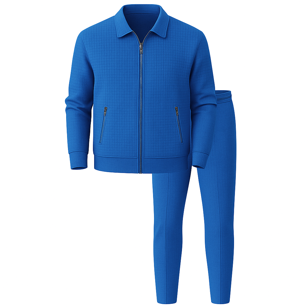 Men’s Tracksuit Set – Full-Zip Jacket & Pants