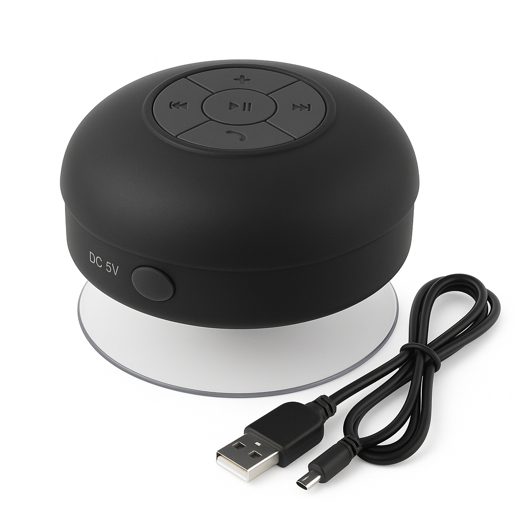 Mini Bluetooth Speaker for Shower and Outdoor Use