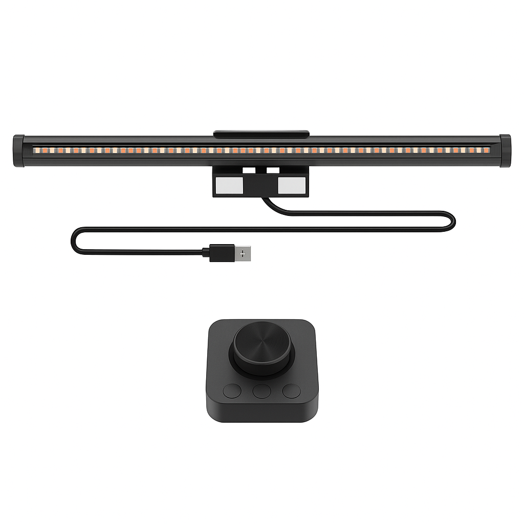 Monitor Light Bar – USB Powered Glare-Free Dimming Lamp