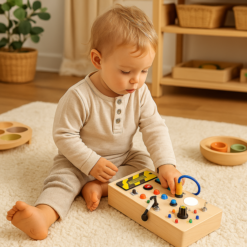 Montessori Busy Board – Interactive Panel