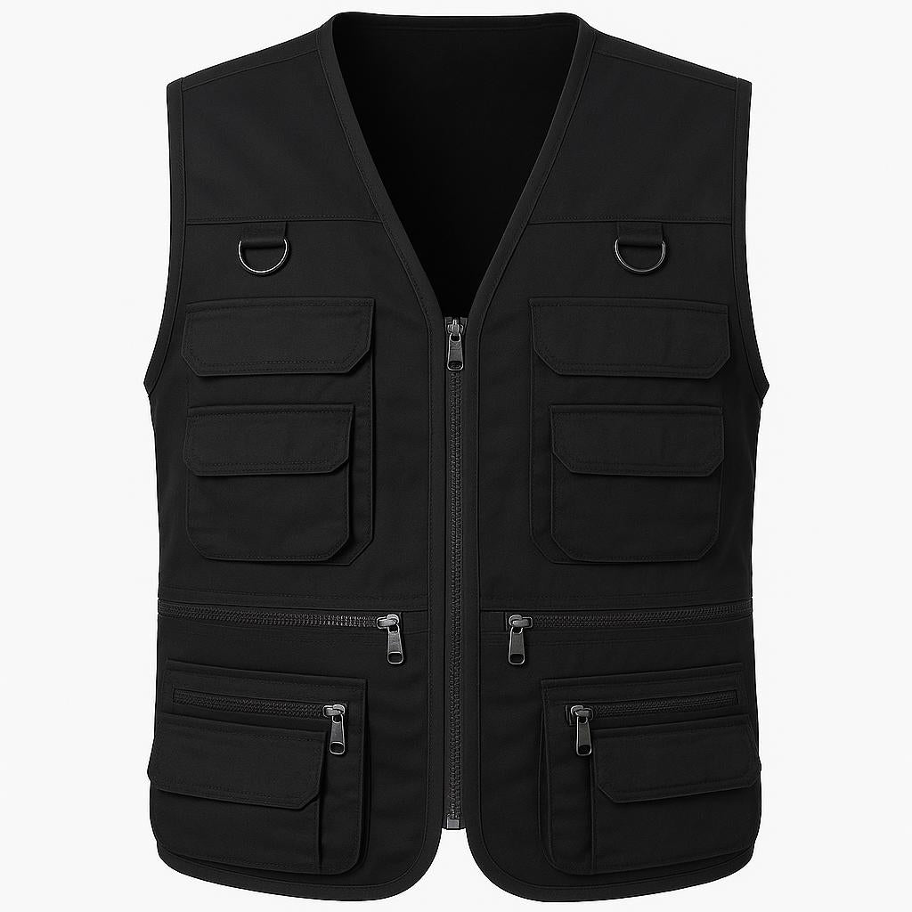 Multi-Pocket Fishing Vest for Outdoor & Hiking Activities