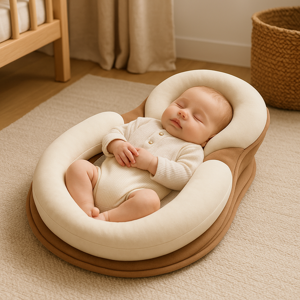 Newborn Lounger Pillow – Baby Head Support