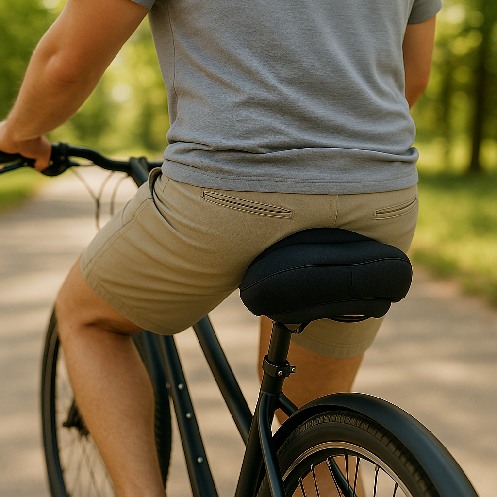 Gel Bike Seat Cushion Cover