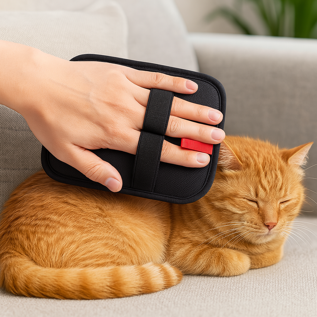 Pet Hair Remover – Electrostatic Cat & Dog Grooming Glove