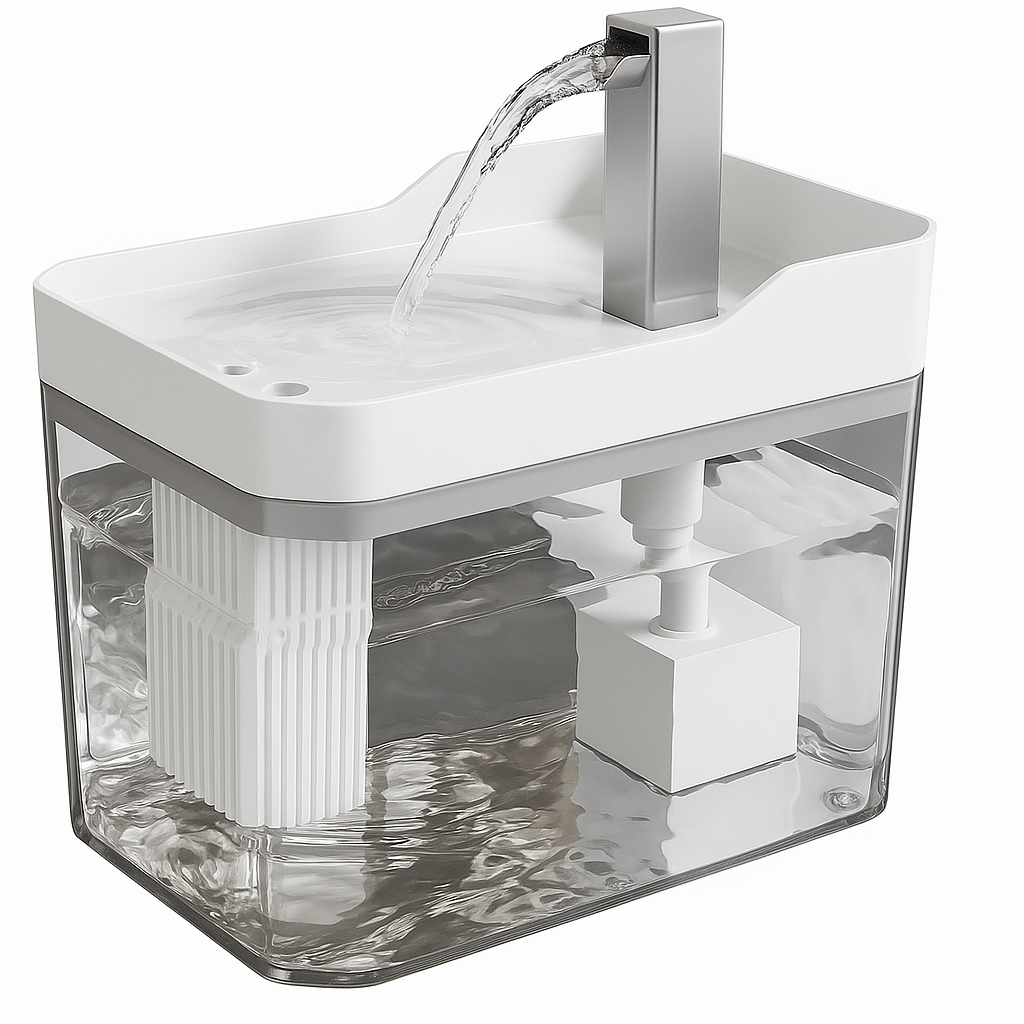 Pet Water Dispenser – Automatic Cat and Dog Fountain